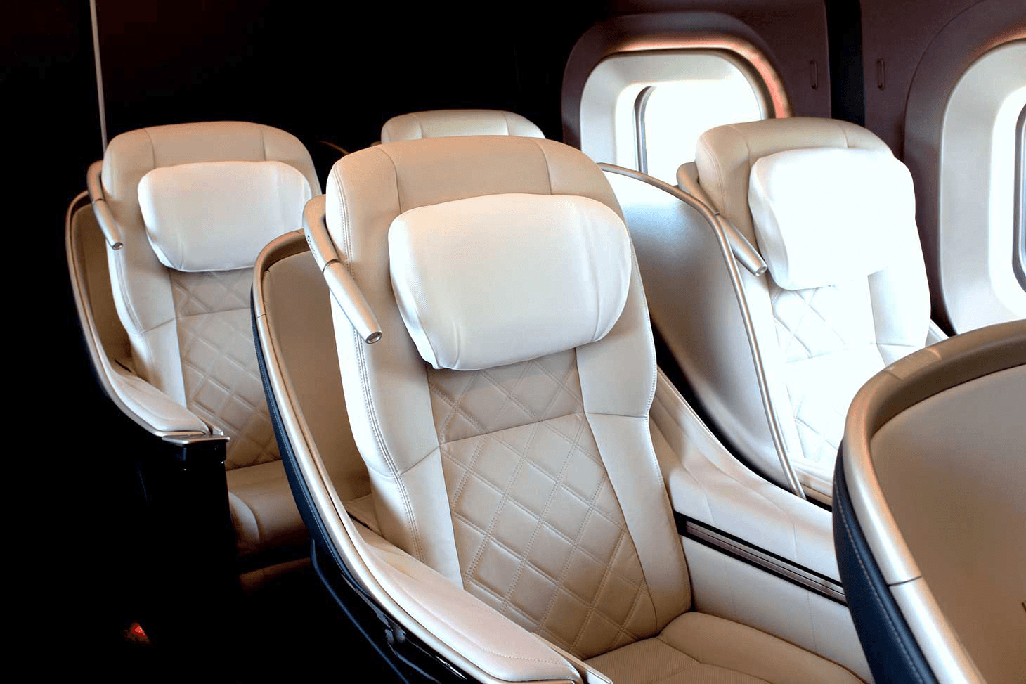 Hokuriku Shinkansen Gran Class seats