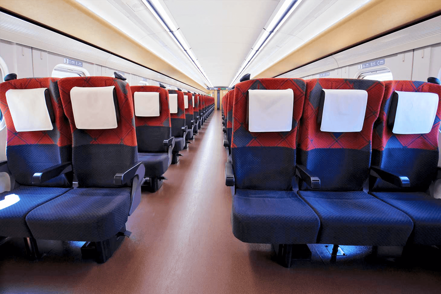 Hokuriku Shinkansen seats